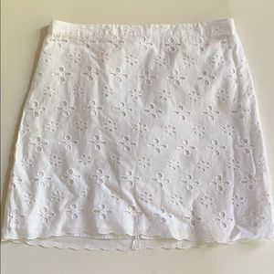 Loft Eyelet Skirt
